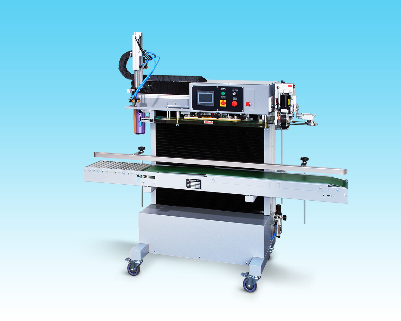 sealer machine、Air-sucking Sealer、sealing  packaging machinery、band sealermachine、Band Sealer machine